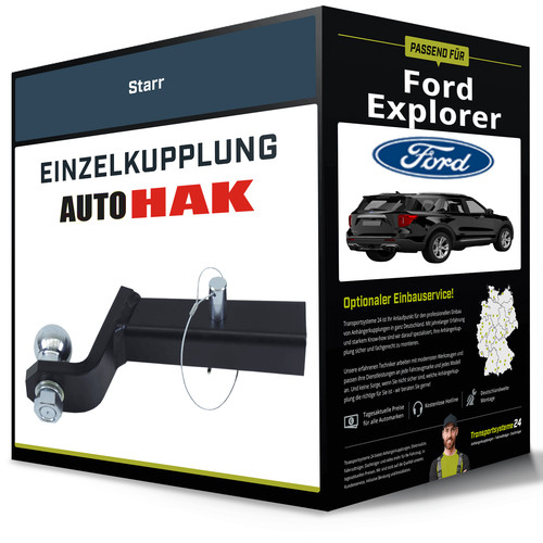 Starre anhängerkupplung für - anhängerkupplung,