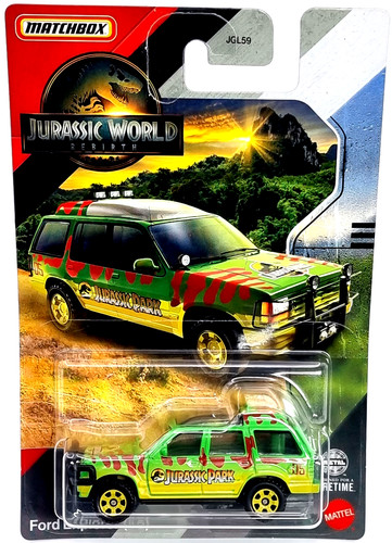 Mattel matchbox jurassic - jurassic, world