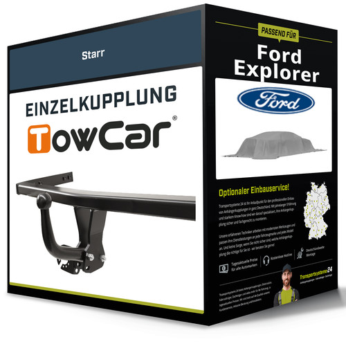 Starre anhängerkupplung für - starre,