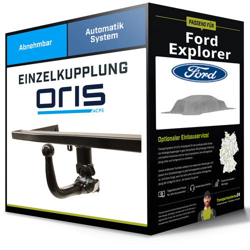 Abnehmbare anhängerkupplung - abnehmbare,