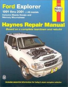 Ford explorer 1991 thru 2001 - ford,
